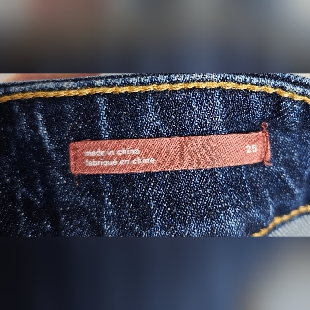 NWOT Anthropologie Pilcro The Borrowed Boyfriend Jeans Relaxed Oversized Fit 25 - Picture 9 of 13